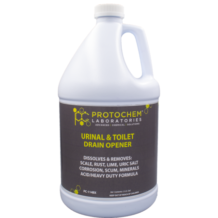 Protochem Laboratories Inhibited Acid Urinal And Toilet Drain Line Opener, 1 gal., EA1 PC-114BX-11